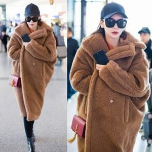 Oversized Teddy Bear Coat